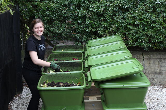Hungry Bin Worm Farm - Fast, simple and easy to use, hungry bins are perfect for onsite processing of food waste.