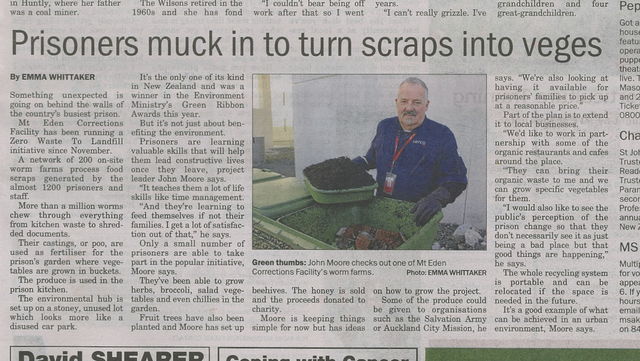 Hungry Bin Worm Farm - Central Leader, August 2014